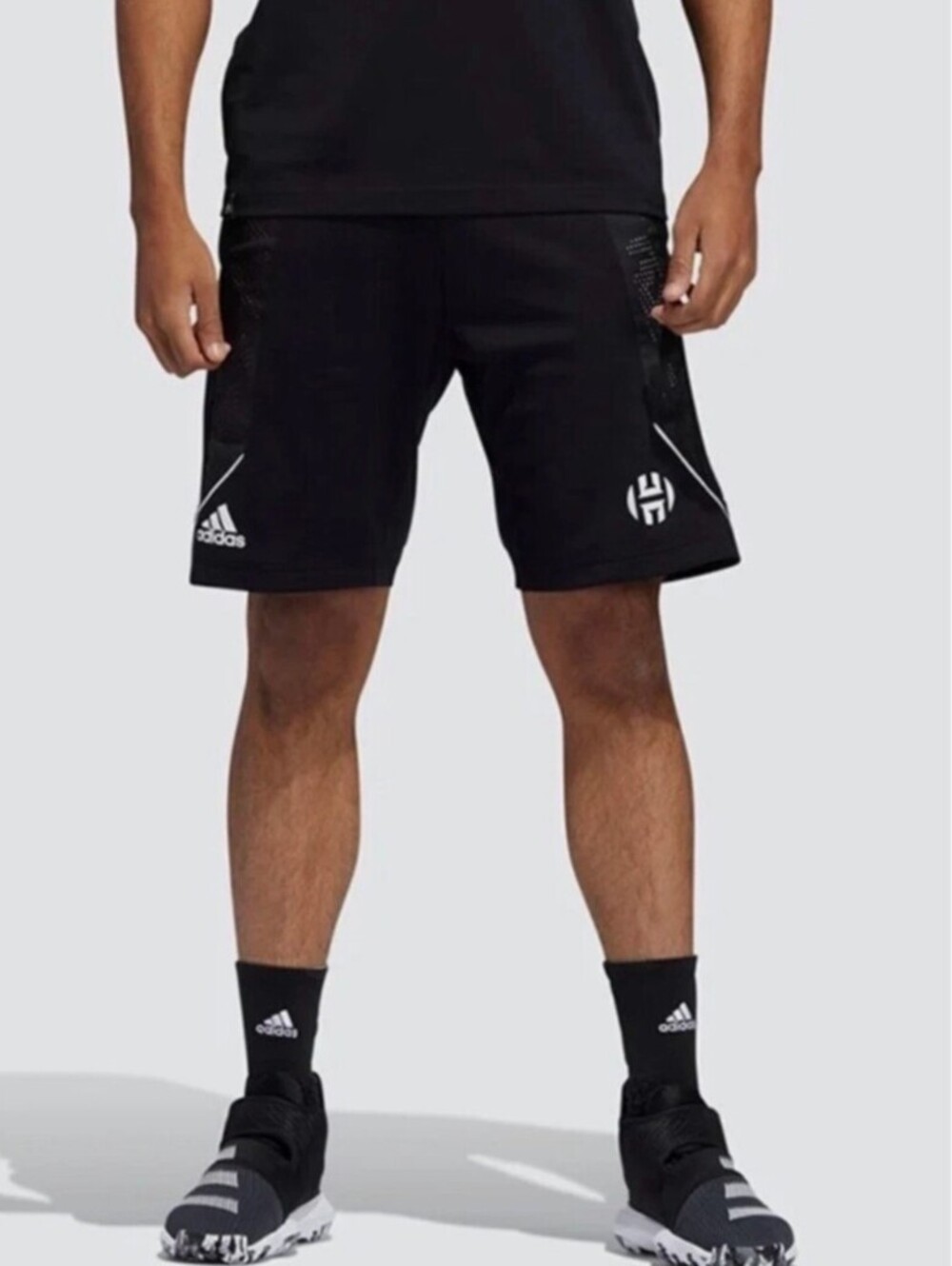 Adidas Harden C365 Basketball Shorts ClimaCool Black Men's Small NWT